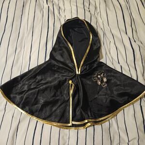Anime Black Clover Asta Hooded Cape Cosplay Costume Bull Cloak Halloween EUC